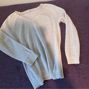 LOFT Ramie/Cotton Knit Sweater
